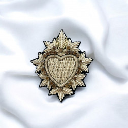 Broche Cœur Petit Modèle - Sélection Mary Victoire et Cie