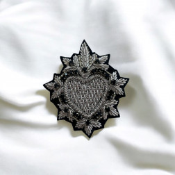 Broche Cœur Petit Modèle - Sélection Mary Victoire et Cie