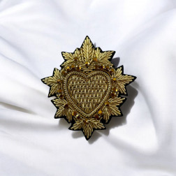 Broche Cœur Petit Modèle - Sélection Mary Victoire et Cie