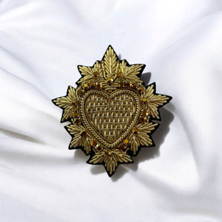 Broche Cœur Petit Modèle - Sélection Mary Victoire et Cie
