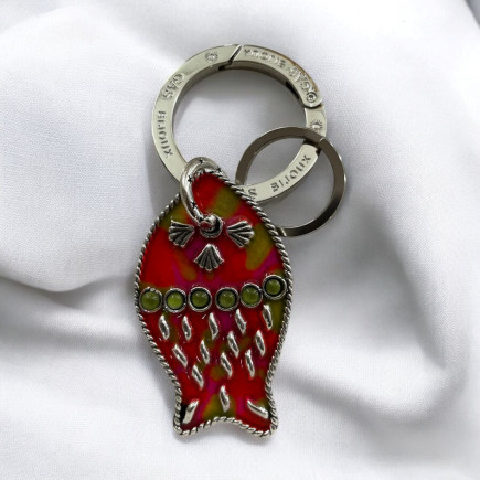 Porte-clés Nemo Argent - Maison GAS Bijoux