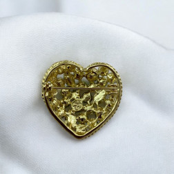 Broche Coeur - Sélection Mary Victoire Et Cie
