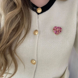 Broche Coeur - Sélection Mary Victoire Et Cie