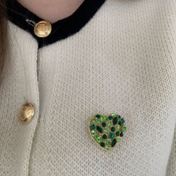 Broche Coeur - Sélection Mary Victoire Et Cie Broche Coeur - Sélection Mary Victoire Et Cie