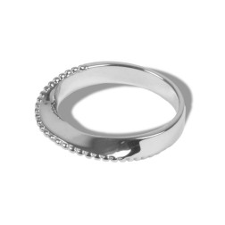 Bague Spirale Perlée - Maison Philia Bijoux