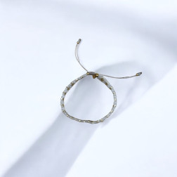Bracelet Candy Blanc - Sélection Mary Victoire & Cie