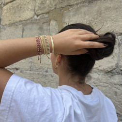 Bracelet Candy Blanc - Sélection Mary Victoire & Cie
