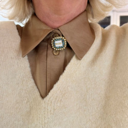 Broche Word Grand modèle - Sélection Mary Victoire et Cie