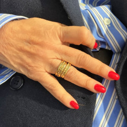Bague Multi Anneaux - Sélection Mary Victoire & Cie