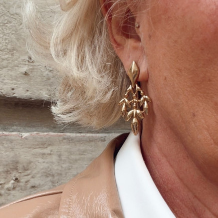 Boucles d'oreilles Olea PM - Maison GAS bijoux