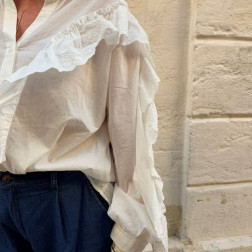 Blouse Dentelle - Maison Johanna Paris