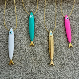 Collier La Sardine Grand Modèle - Maison Sofia
