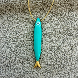 Collier La Sardine Grand Modèle - Maison Sofia