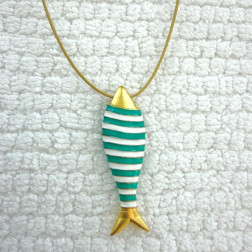 Collier Poisson Clown (Rayé) - Maison Sofia