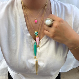 Collier La Sardine Grand Modèle - Maison Sofia
