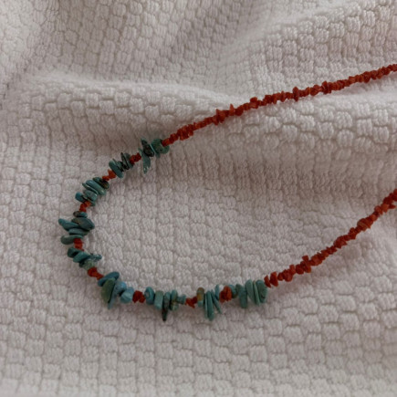 Collier Corail Tropical - Sélection Mary Victoire et Cie