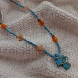 Collier Fetiches Aigle 1 - Sélection Mary Victoire et Cie