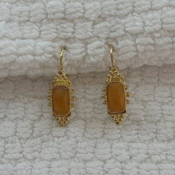 Boucles d'oreilles Serti Talisman - Maison GAS Bijoux