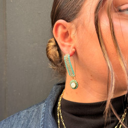 Boucles d'oreille Icone Floria - Maison GAS Bijoux