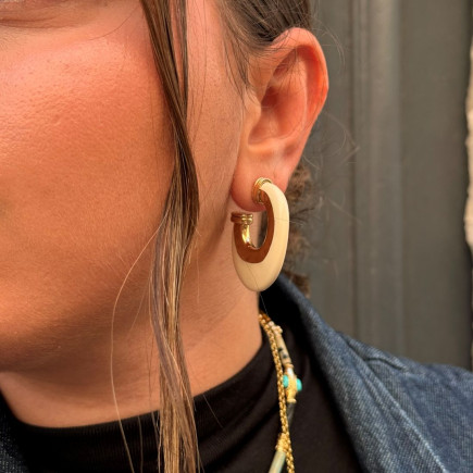Boucles d'oreille Selva Creole Pm - Maison GAS Bijoux