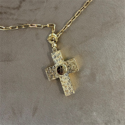 Sautoir Croix Nacre - Maison Gas Bijoux