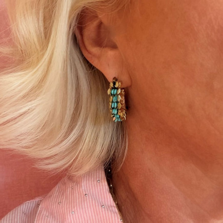 Boucles d'oreille Miloa Mini - Maison Gas Bijoux