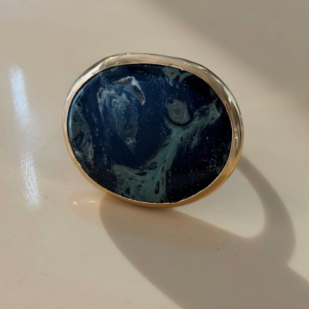 Bague Aura Jaspe Kambala GM - Maison Gas Bijoux