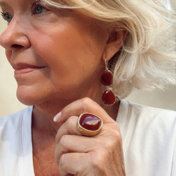 Boucles d'oreille Cornelia - Sélection Mary Victoire et Cie