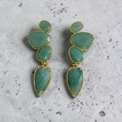 Boucles d'oreille Amazone - Sélection Mary Victoire et Cie