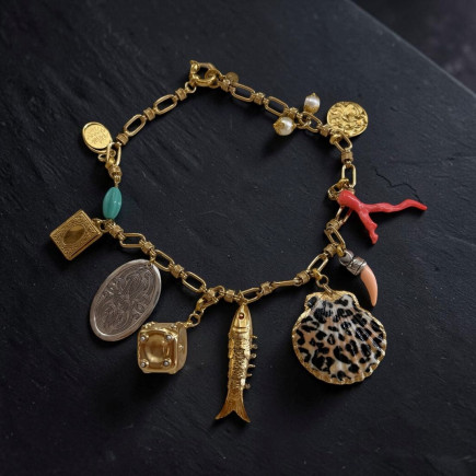 Collier Alma Charms - Maison Gas Bijoux