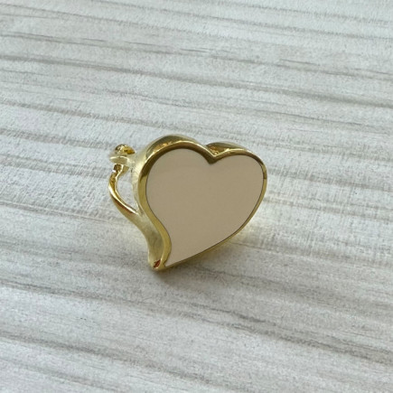 Bague Mirage Coeur Email - Maison Gas Bijoux