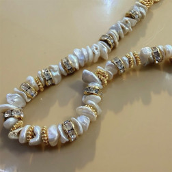 Collier Aloha Mini nacre - Maison Gas Bijoux