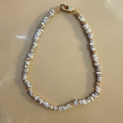 Collier Aloha Mini nacre - Maison Gas Bijoux