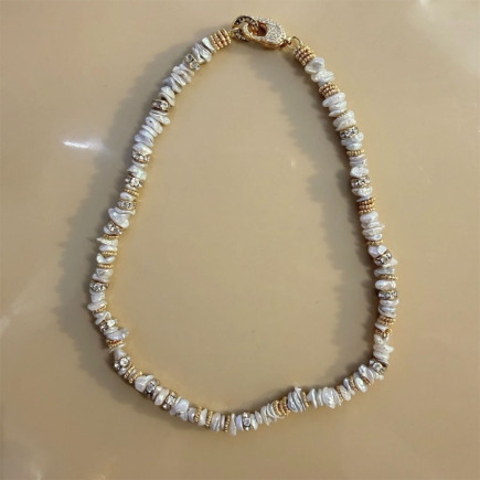 Collier Aloha Mini nacre - Maison Gas Bijoux
