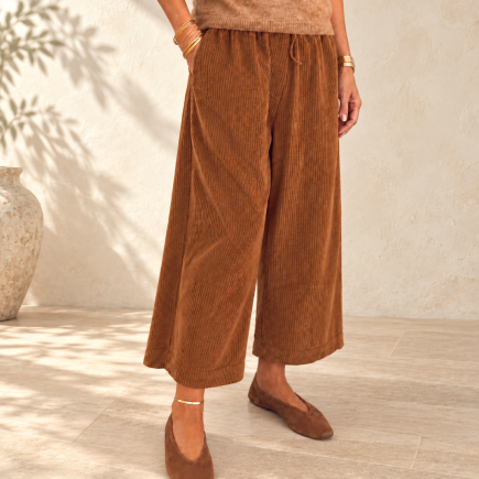 Pantalon Japonnais Velours - Johanna Paris
