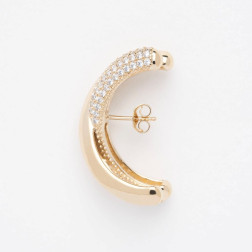 Mono boucles X or & shiny- Maison Sigal Paris Mono boucles X or & shiny- Maison Sigal Paris