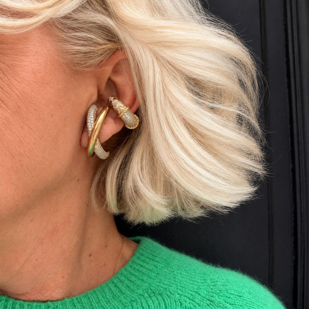 Earcuff Pillow Shiny - Maison Sigal Paris