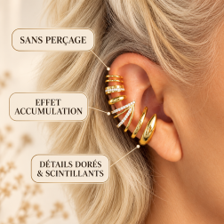 Earcuff Glady - Maison Sigal Paris Earcuff Glady - Maison Sigal Paris