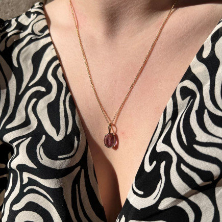 Collier Baby Amethyste - Sélection Mary Victoire Et Cie