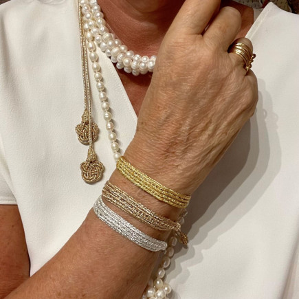 Bracelet fils d'or Berkane - Maison Maayaz Jewelry