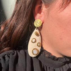 Boucles d'oreille Vérone - Maison Gas Bijoux