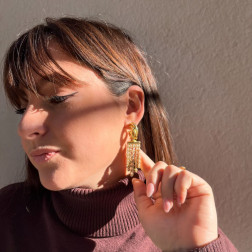 Boucles d'oreille Atik Riviera - Maison Gas Bijoux