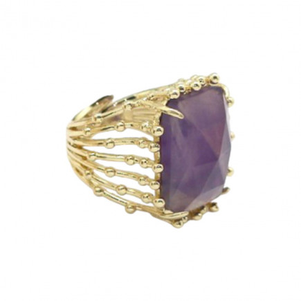 Bague Baroque Rectangle - Sélection Mary Victoire et Cie