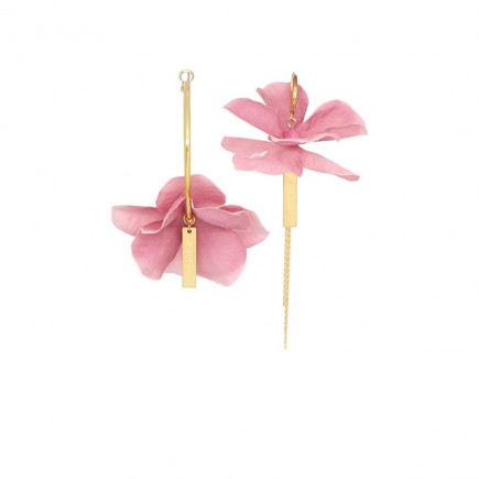 Boucles d'oreille Asymétriques Flowers - Maison Ariane Lespire