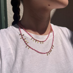 Collier Pampilles Tourmaline - Sélection Mary Victoire Et Cie