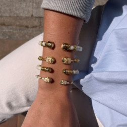 Bracelet Sari Raphia - Maison Gas bijoux