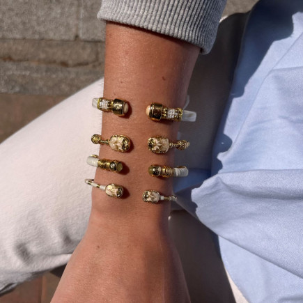 Bracelet Sari Raphia - Maison Gas bijoux