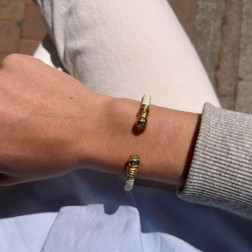 Bracelet Sari Raphia - Maison Gas bijoux Bracelet Sari Raphia - Maison Gas bijoux