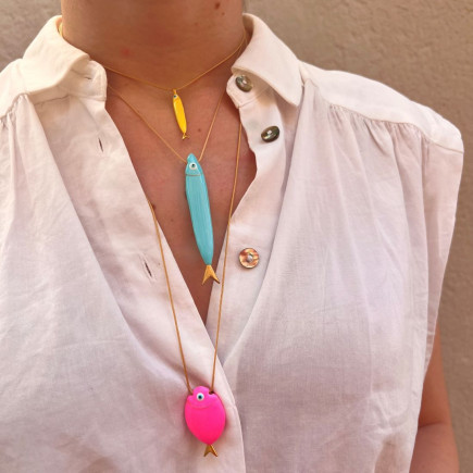 Collier La Sardine Petit modèle - Maison Sofia