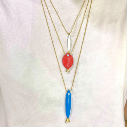 Collier La Sardine Petit modèle - Maison Sofia